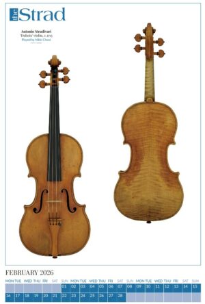 The Strad Calendar 2026: The Canimex Collection